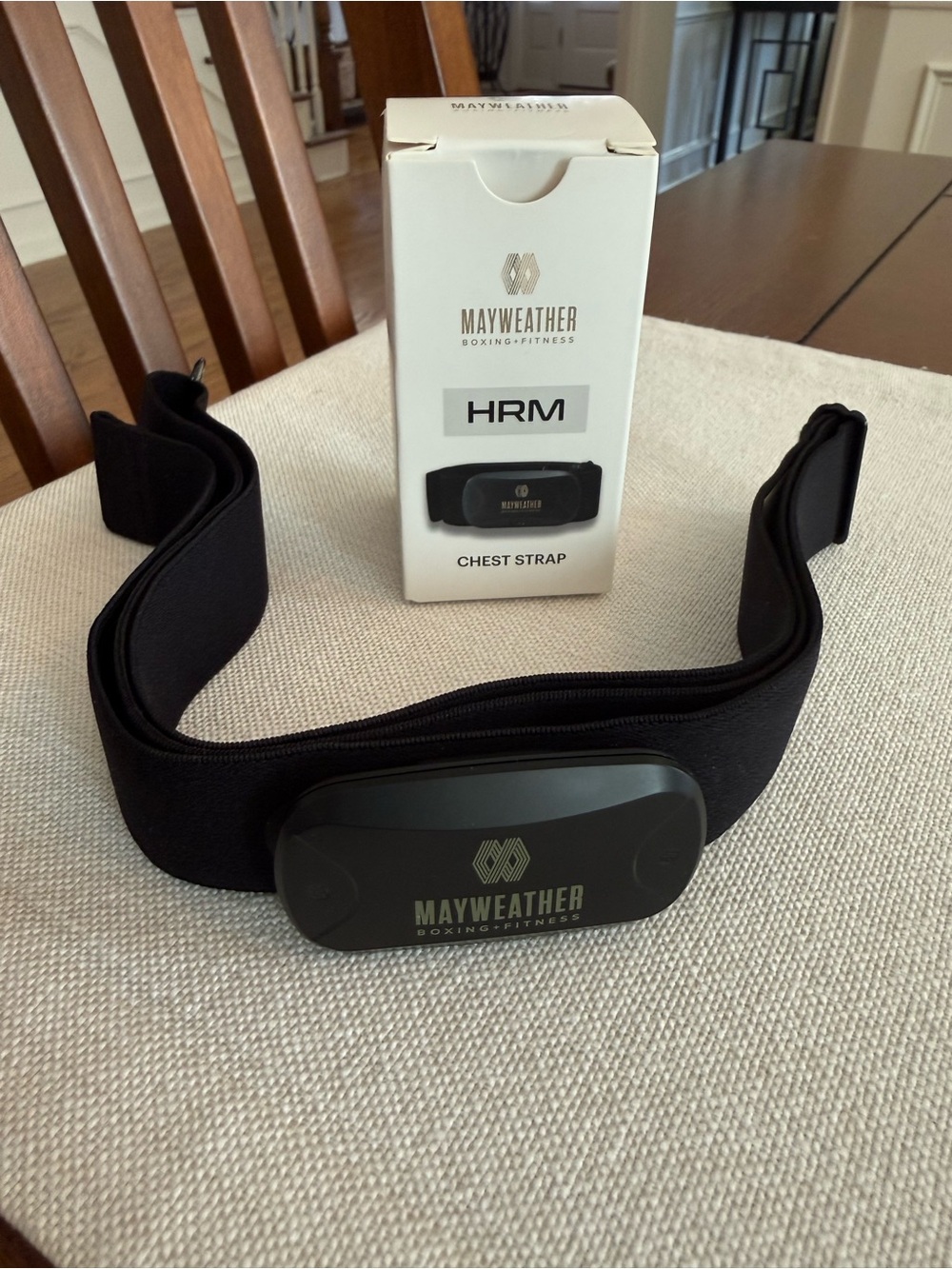 MAYWEATHER BOXING+FITNESS HRM Black Chest Strap Heart Rate Monitor